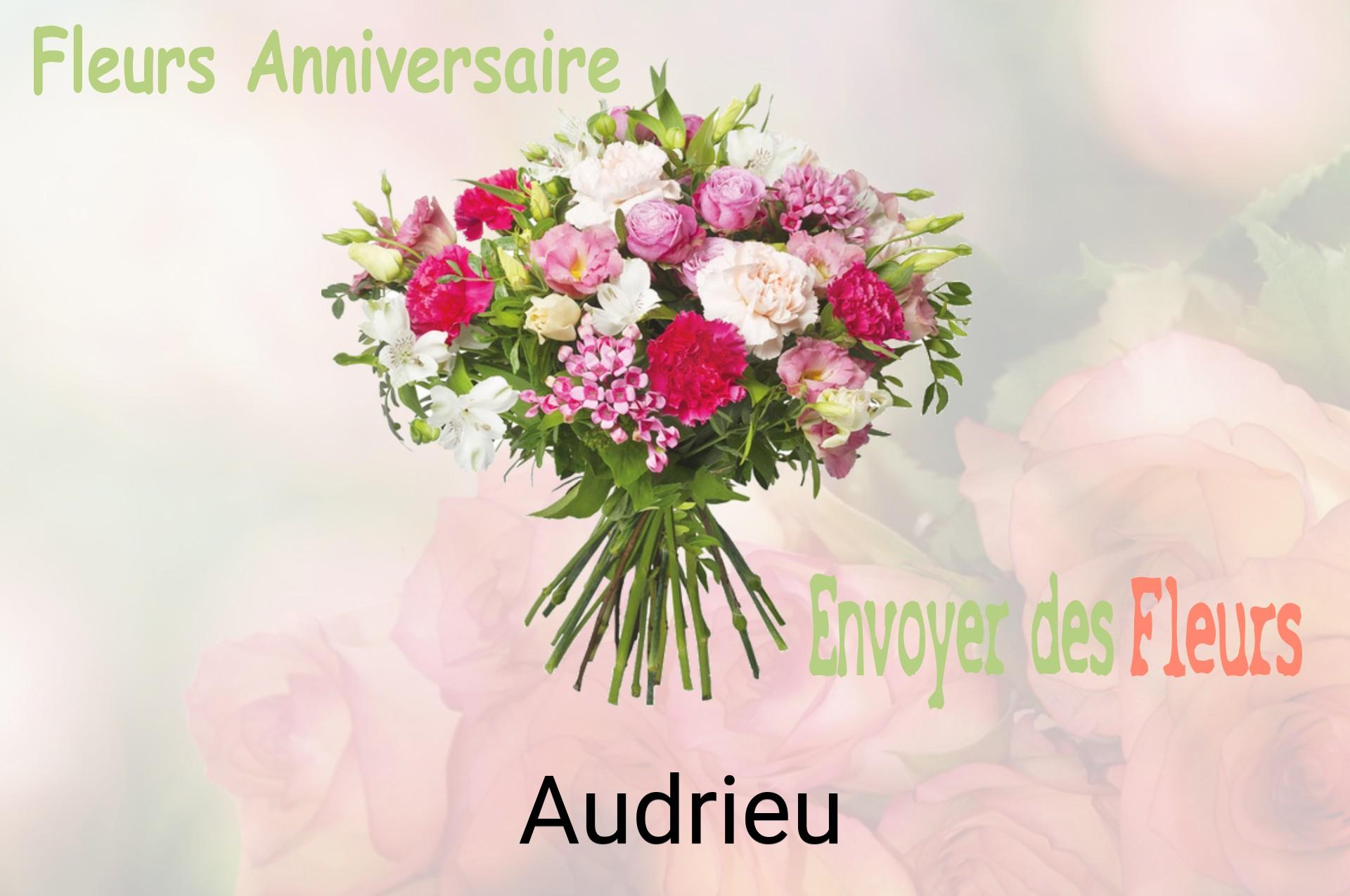 Bouquet de fleurs d’anniversaire livré à Audrieu